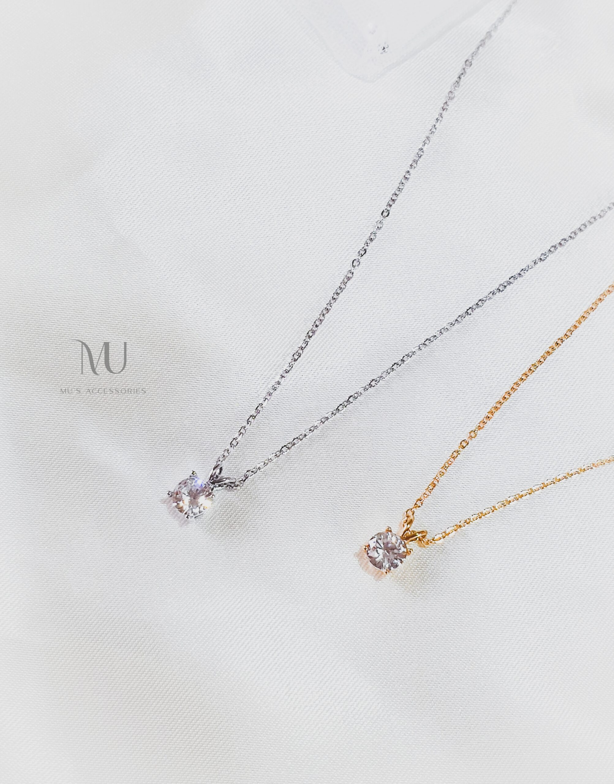 Ethereal Diamond Necklace – Mu's Accessories